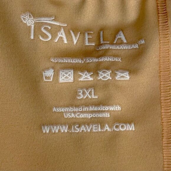 Isavela 2nd Stage Mid-Thigh Compression Bodysuit With Built In Bra Women's 3XL - Picture 5 of 9